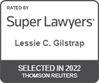 Rated by Super Lawyers | Lessie C. Gilstrap | Selected in 2022 | Thomson Reuters